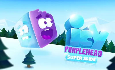 Icy Purple Head Super Slide