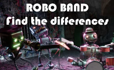 Robot Band - Find The Differences